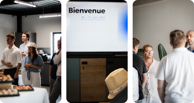 Vendredi, 12:00 : accueil de nos invités ! Vendredi, 12:00 : accueil de nos invités !